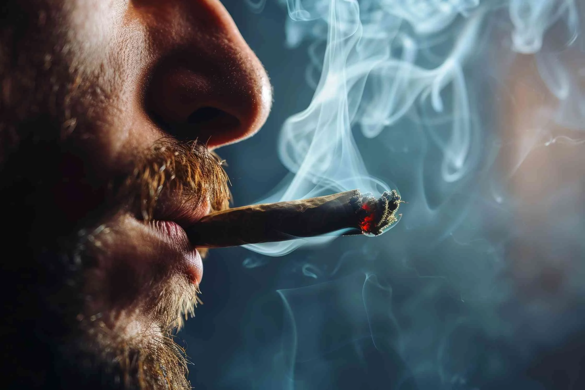 Smoking weed