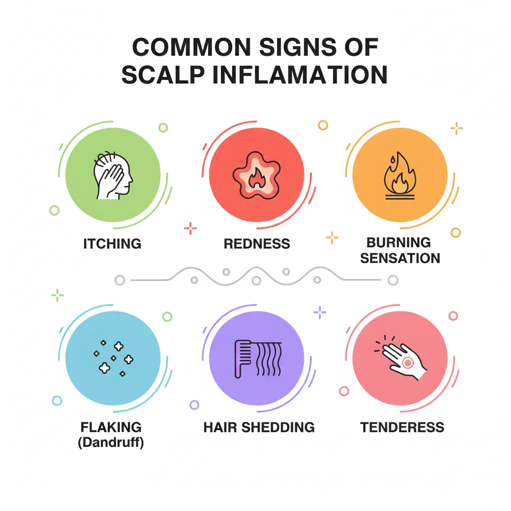 Common Signs of Scalp Inflammation