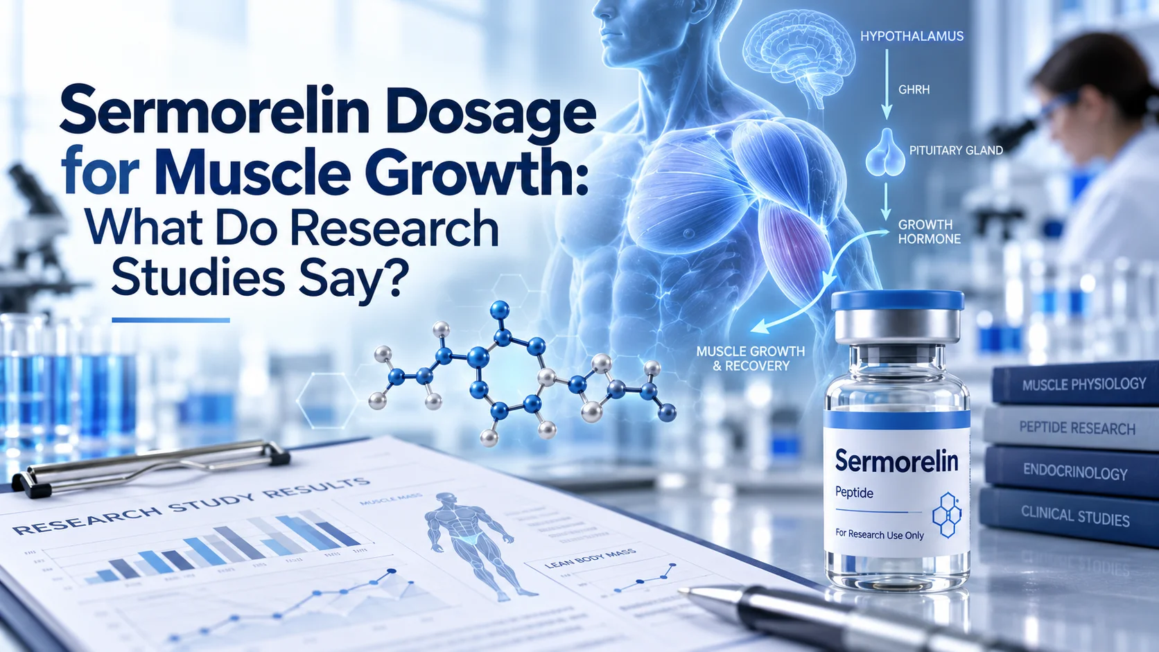 Sermorelin Research and Muscle Growth
