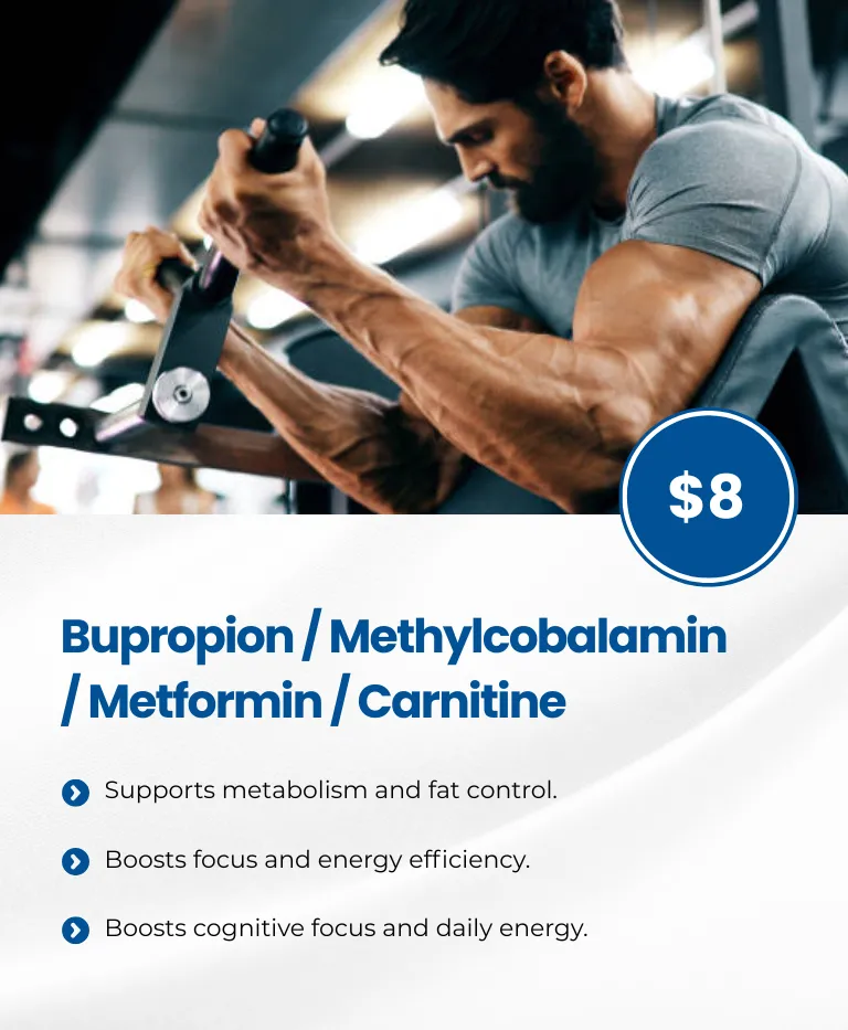 Bupropion / Methylcobalamin / Metformin / Carnitine