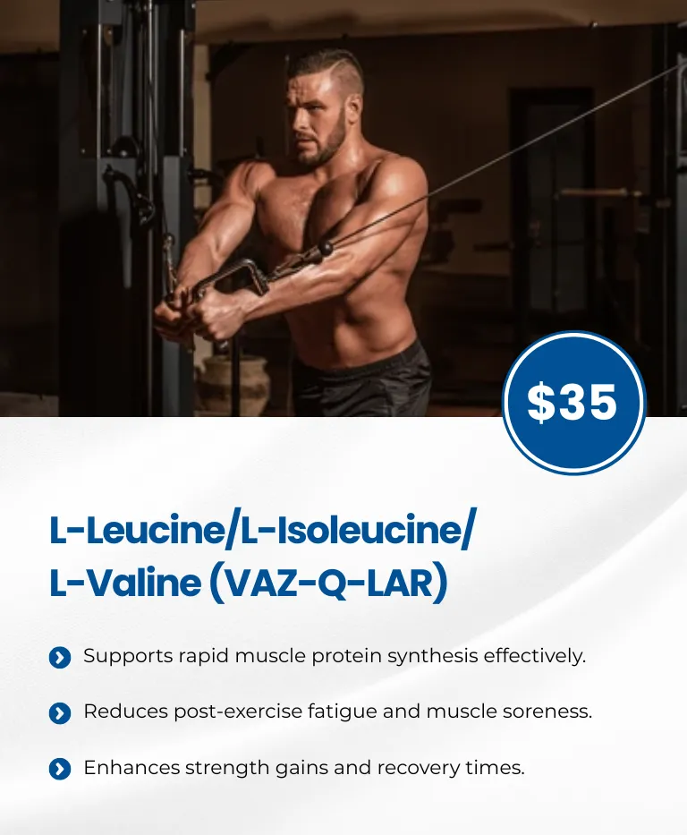 L-Leucine/L-Isoleucine/L-Valine (VAZ-Q-LAR)