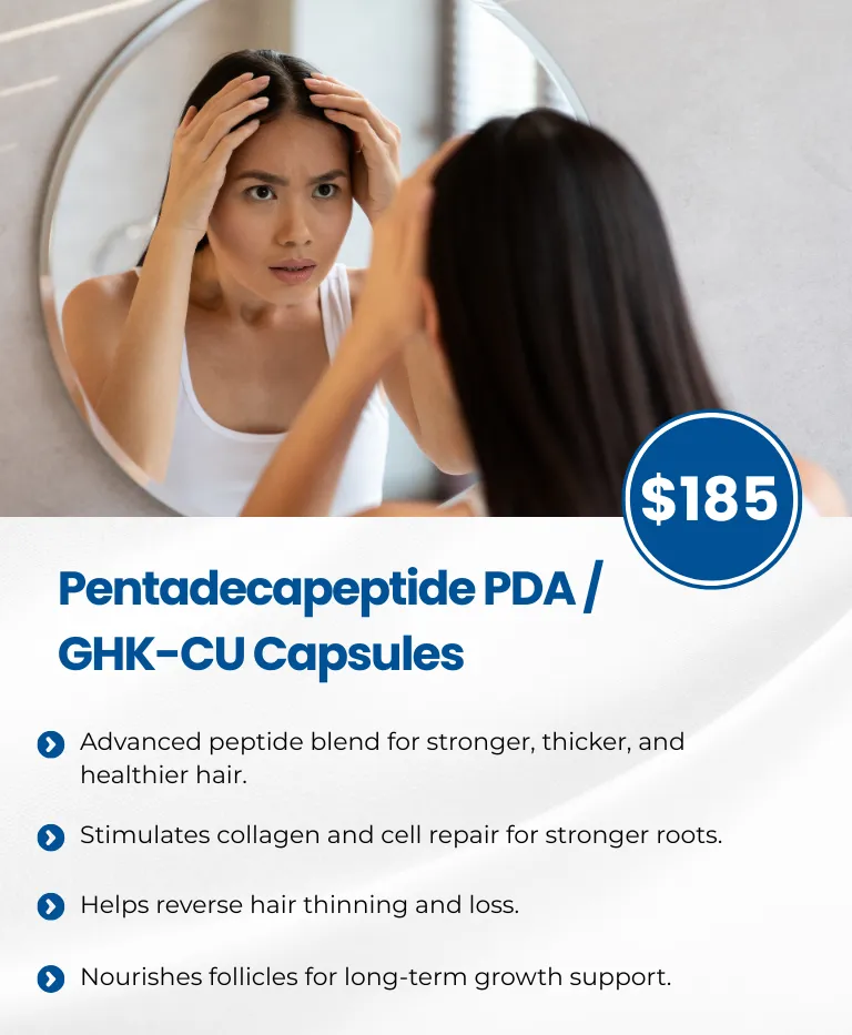 Pentadecapeptide PDA / GHK-CU Capsules