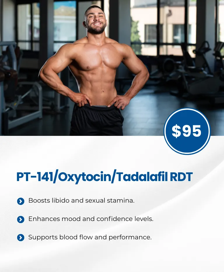 PT-141/Oxytocin/Tadalafil RDT