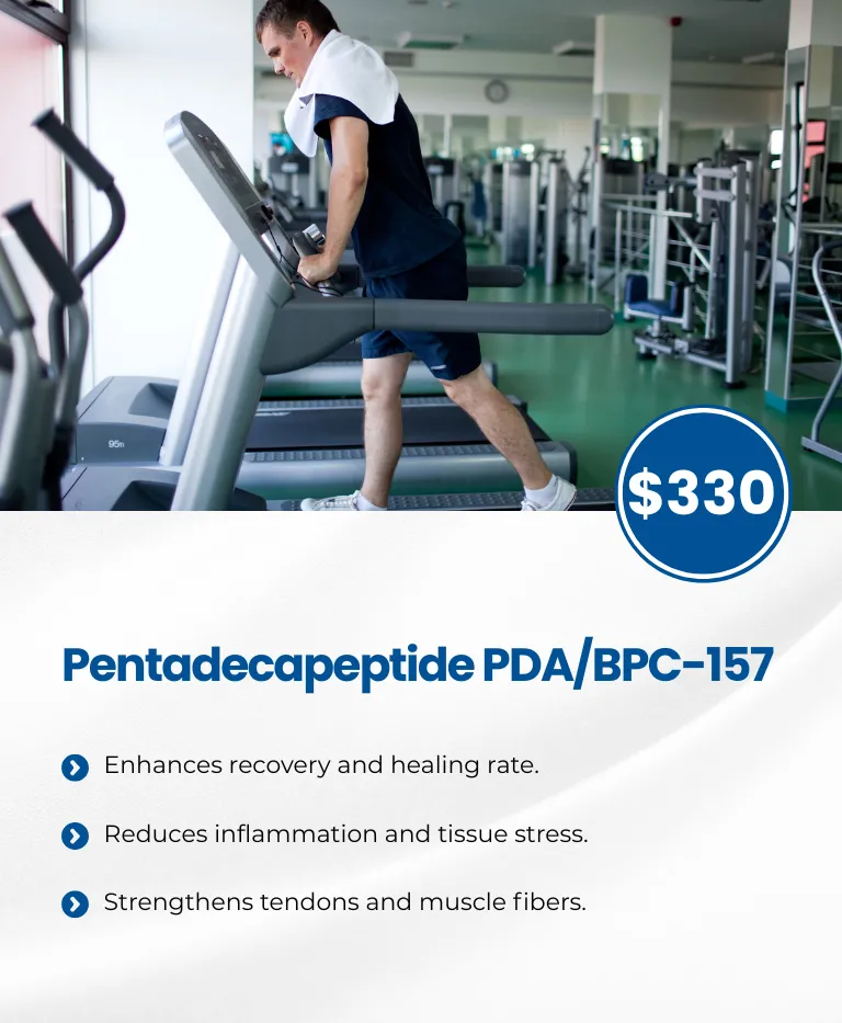Pentadecapeptide PDA/BPC-157 (5 Week Supply)
