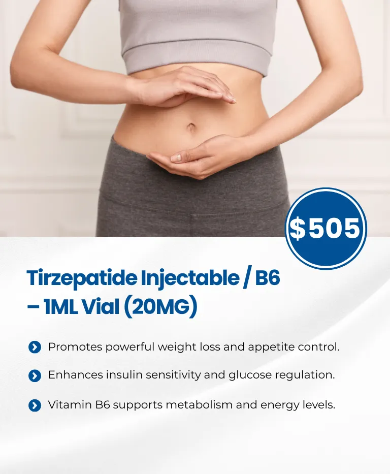 Tirzepatide Injectable / B6-1ML Vial (20MG)