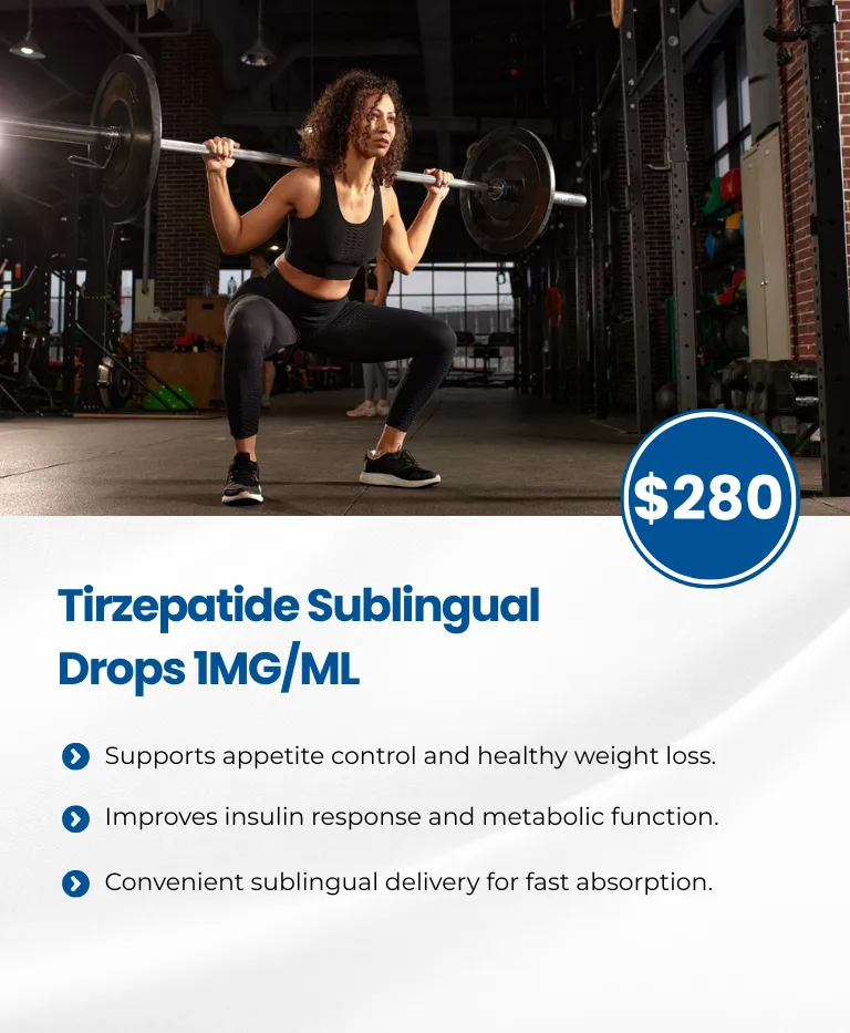 Tirzepatide Sublingual Drops 1MG/1ML