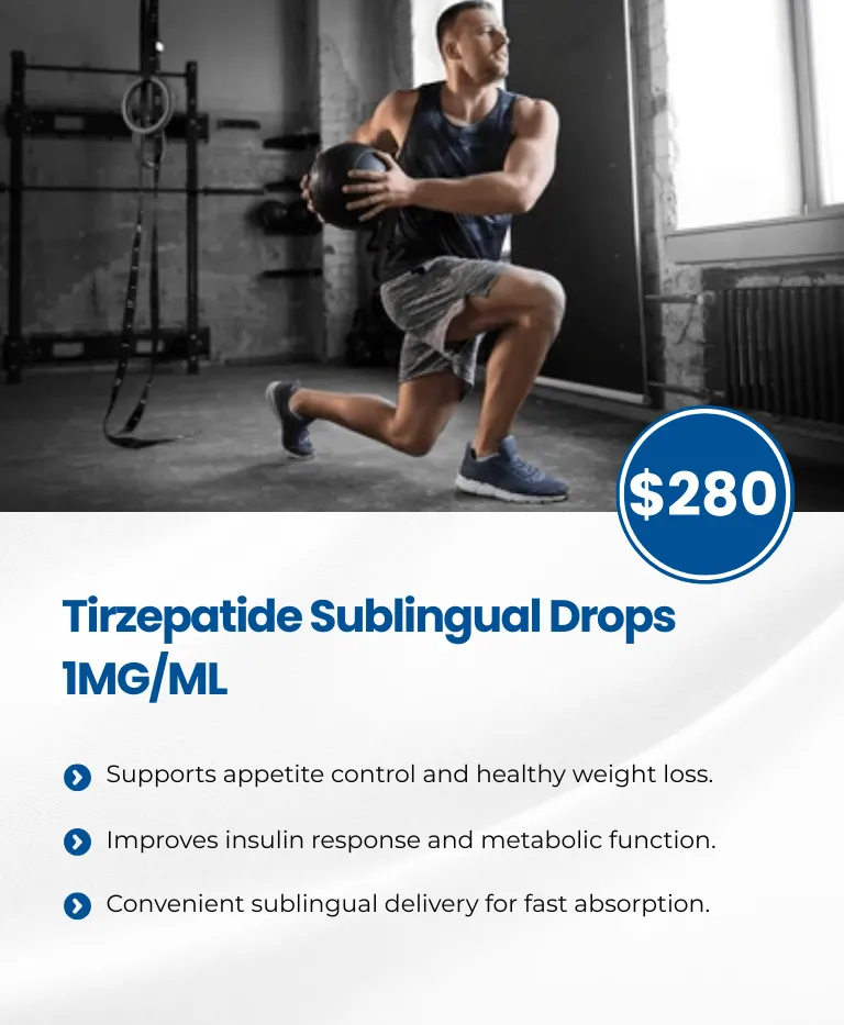 Tirzepatide Sublingual Drops 1MG/ML