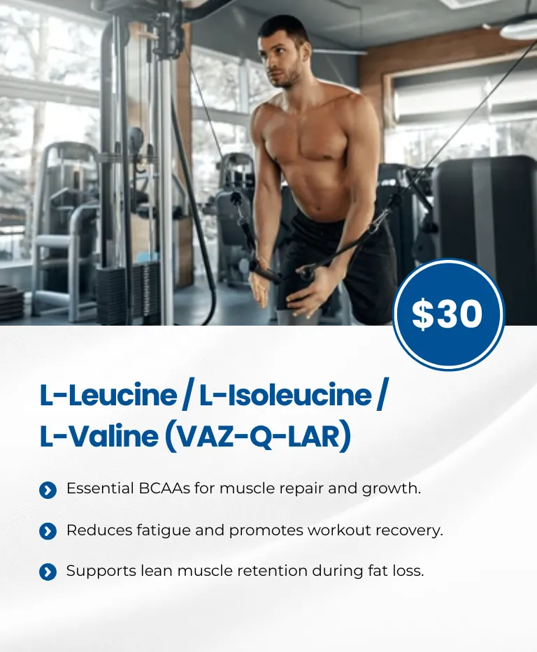 L-Leucine/L-Isoleucine/L-Valine (VAZ-Q-LAR)