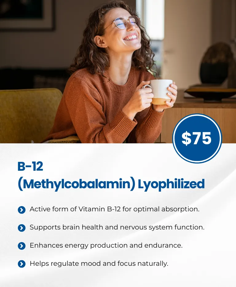 B-12 (Methylcobalamin) Lyophilized